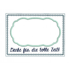 ITH - Postkarte Danke für die schöne Zeit